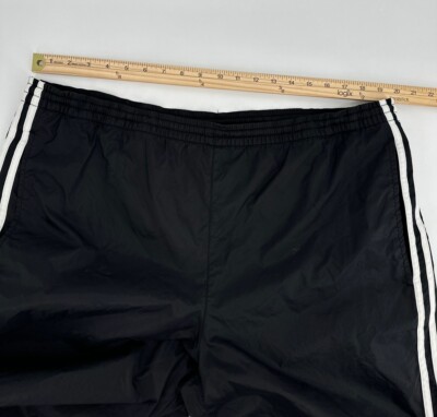 パンツ 90s adidas nylon wide pants y2k teck L 00s adidas wide nylon pants 光沢 y2k teck - メルカリ
