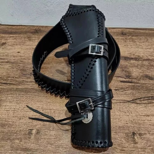 MARES LEG, RANCH HAND, CHIAPPA WESTERN GUNFIGHTER LEATHER GUN HOLSTER CARRY - Picture 6 of 7