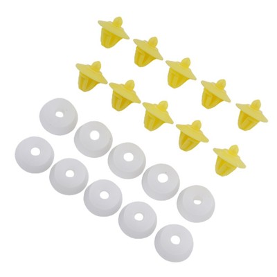 10 Pezzi Clip Interni Pannello Porta Per Vauxhall Per Opel Per - Foto 3