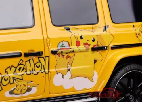 1/64 + 1/18 VIP Models Mercedes-Benz G63 AMG Pokemon Pikachu Livery - Picture 12 of 17