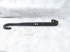 Antique Privative Blacksmith Forged Hook Blacksmith S Hook About 14-1/4" Long