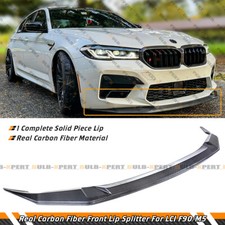 For 2021-2023 Bmw M5 F90 Lci Gts Style Carbon Fiber Front Bumper Lip Splitter For 2021-2023 Bmw M5 F90 Lci Gts Style Carbon Fiber Front Bumper Lip Splitter