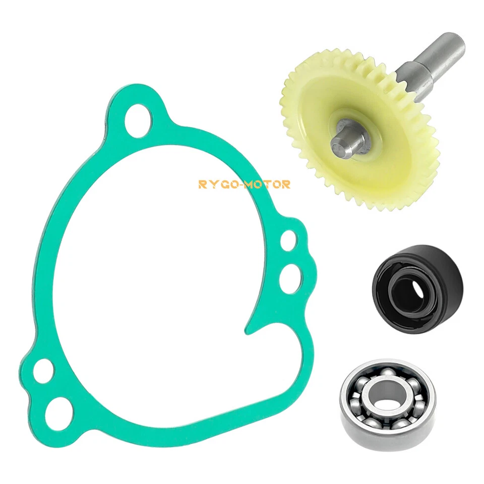 Kit de reconstrucción de bomba de agua para Kawasaki KX100 KX85 KX80 eje impulsor cojinete de engranaje Foto 2 de 4