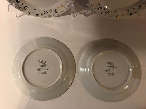 PAMPERED CHEF Celebration Holiday Dessert Plates Set of 4 Simple Additions - Picture 4 of 6