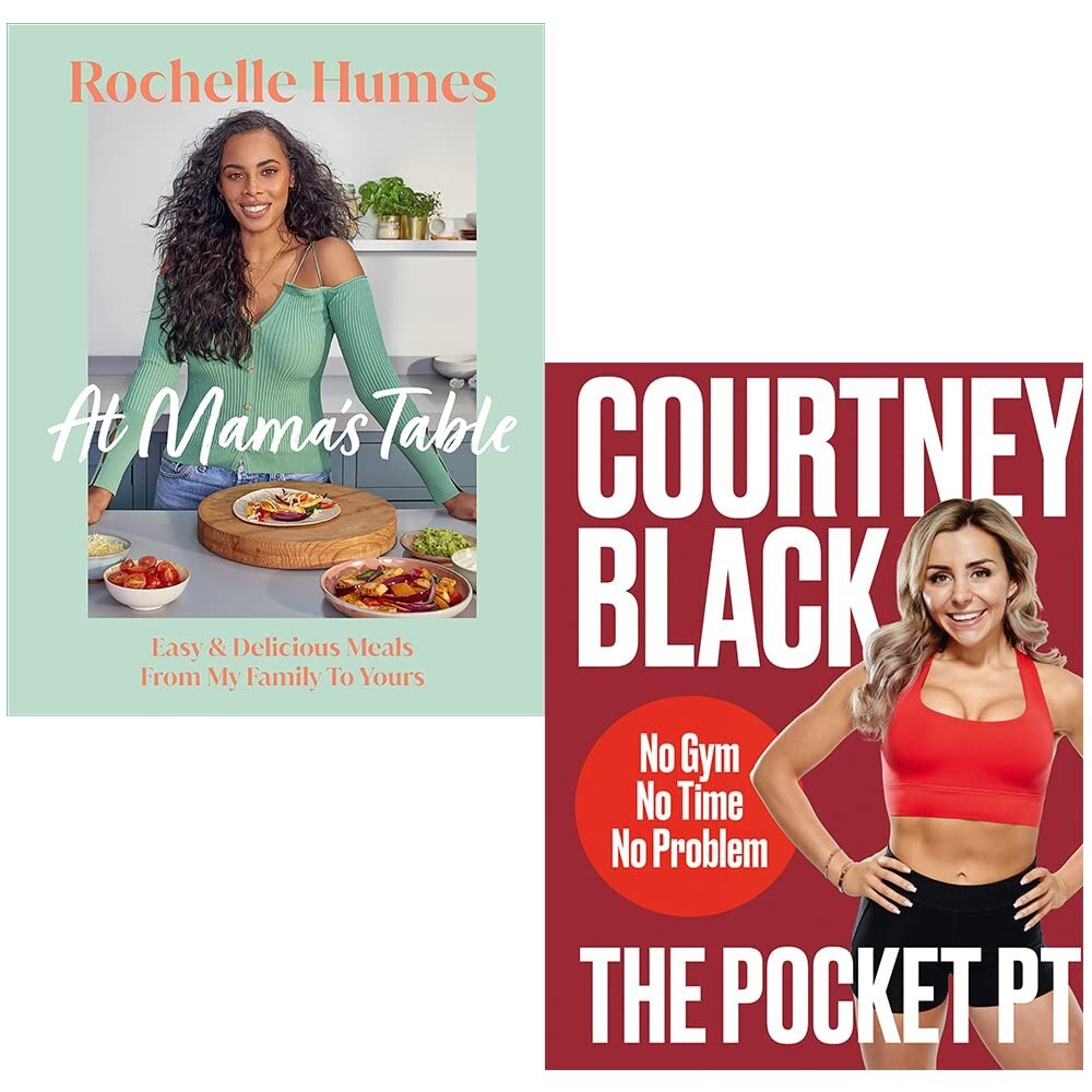At Mama’s Table Rochelle Humes, Pocket PT Courtney Black 2 Books Collection Set