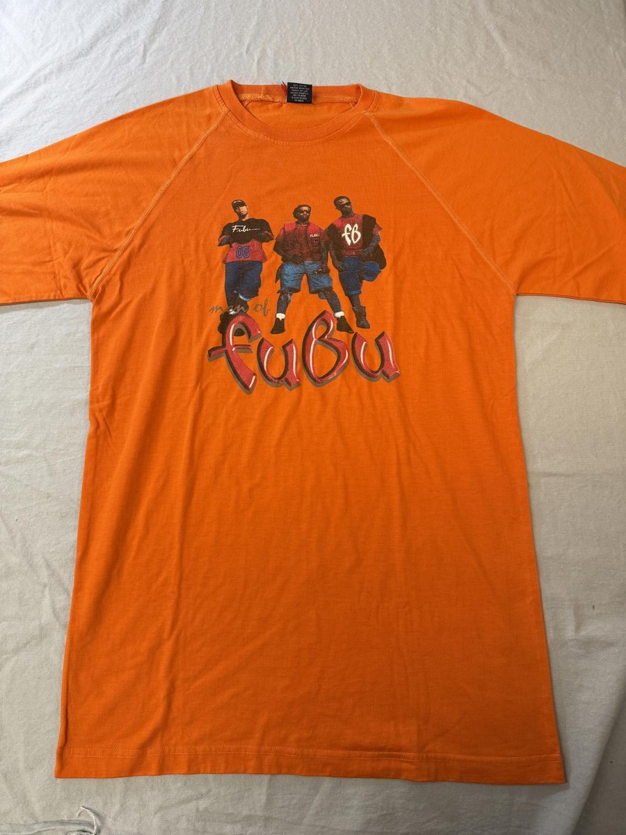 Men of Fubu T-shirt - 05 Orange Tee - 2XL | eBay