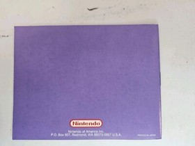 Tetris (NES-E1-USA) Nintendo NES Aut&eacute;ntico Manual de Instrucciones Folleto Solo