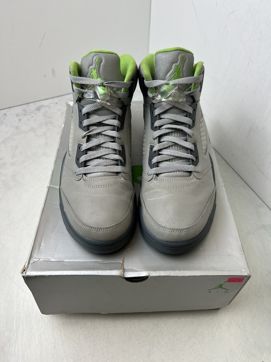 シューズ(男性用) AirJordan5 green bean 2022 Air Jordan 5 Retro 'Green Bean' 2022 — Kick Game