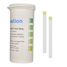 Low Level Residual Quaternary Ammonium (QAC, Multi Quat) Test Strips, 0-100 ppm