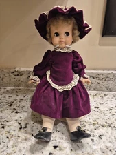 Vintage Baby Doll On Stand. 1983. Rosie Red/ 16" 