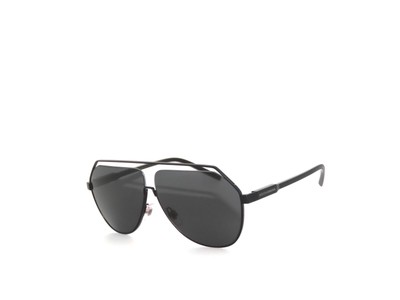 Dolce \u0026 Gabbana DG2266 1106/87 63 Black Metal Sunglasses 2266 8056597363228  | eBay