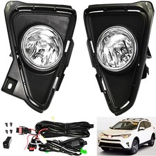 Bumper Fog Lamp Driving Lights Kit 1set For Toyota Rav 4 Rav4 2016 2017 2018