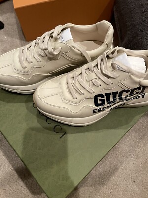 100% AUTHENTIC GUCCi RHYTON SNEAKER WITH “25” Size US 9 Brand new