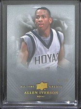 2013 Upper Deck All Time Greats Basketball #6 Allen Iverson No 7 of 10