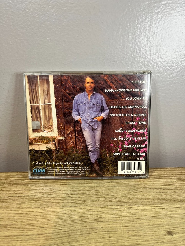 Hal Ketchum Sure Love CD 1992 Curb Records Country VG