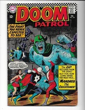 DOOM PATROL 109 - VG/F 5.0 - BEAST BOY (CHANGELING) - ELASTI-GIRL - MENTO (1967)