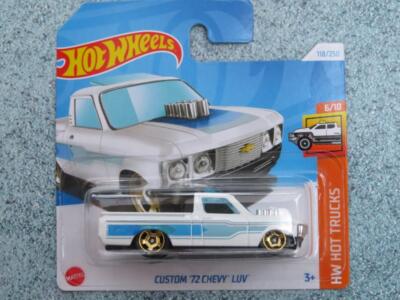 Hot Wheels H4N 118 CUSTOM 1972 CHEVY LUV weiß und blau 2024 118/250 N Case