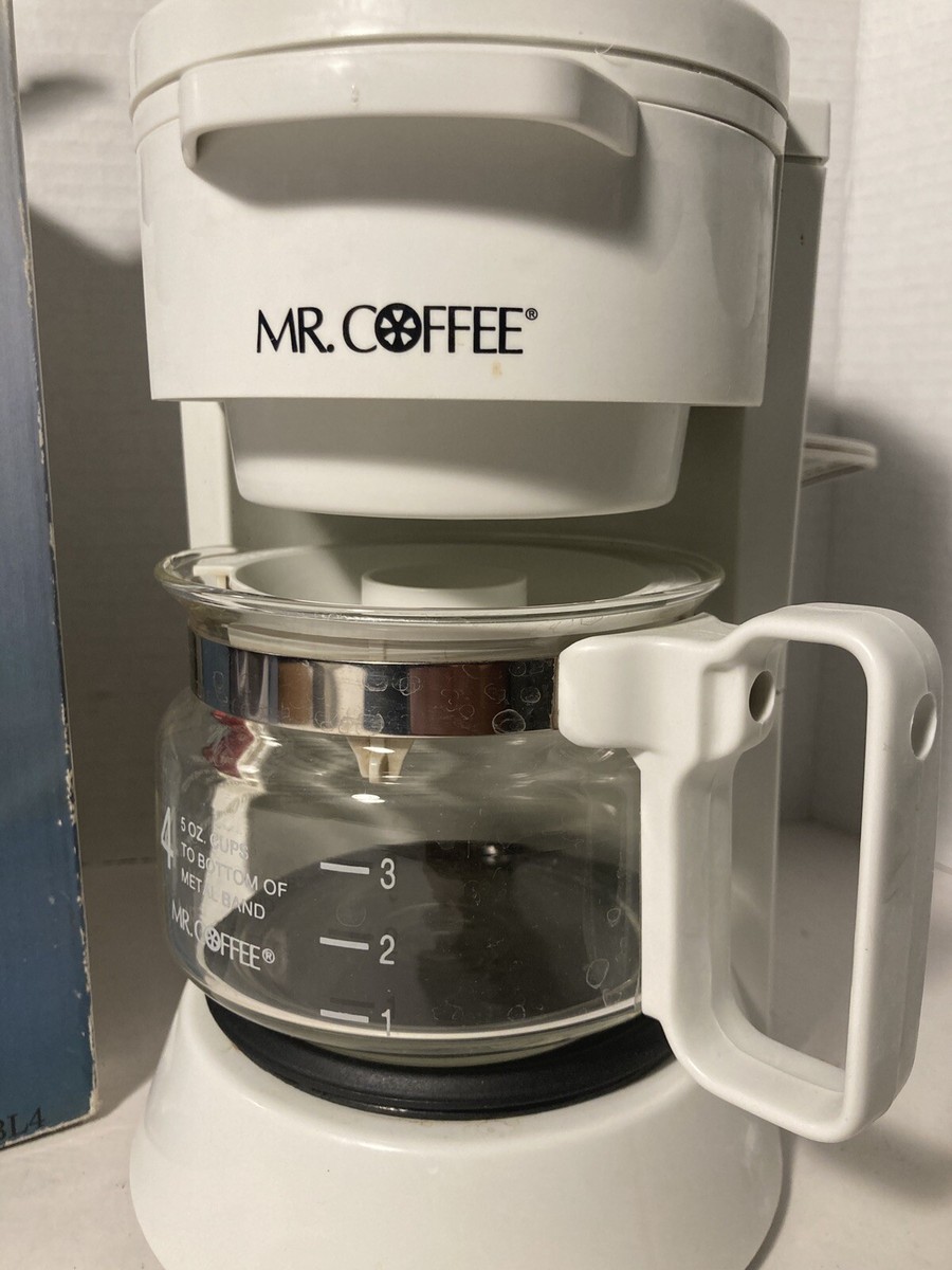 ミスターチルドレン計4枚 Mr Coffee Model BL4 Mini 4 Cup Drip Filter Maker White