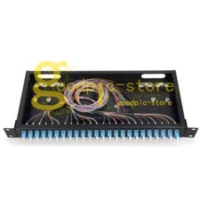 48 core LC with adapter pigtail 24 Ports Patch Panel Fiber Optic Terminal Box