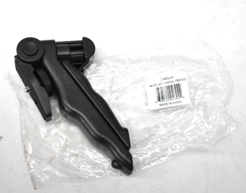 ZeeTech 6.5" Mini Tabletop Tripod Pistol Grip ZT-PISTOL-TRIPOD Black Accessory - Picture 1 of 5