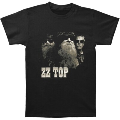 ZZ Top Men's Photo 2013 member Music T-shirt  S-234XL Black Shirt FN560