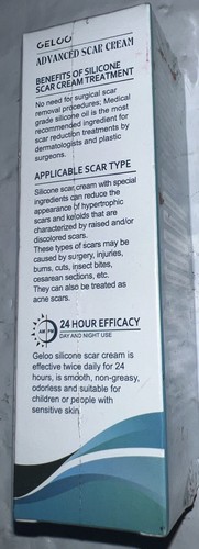 Geloo Advanced Crema Cicatrici Gel 50g - Trattamenti Rimozione Cicatrici per Viso Corpo 05/26 - Foto 2 di 4