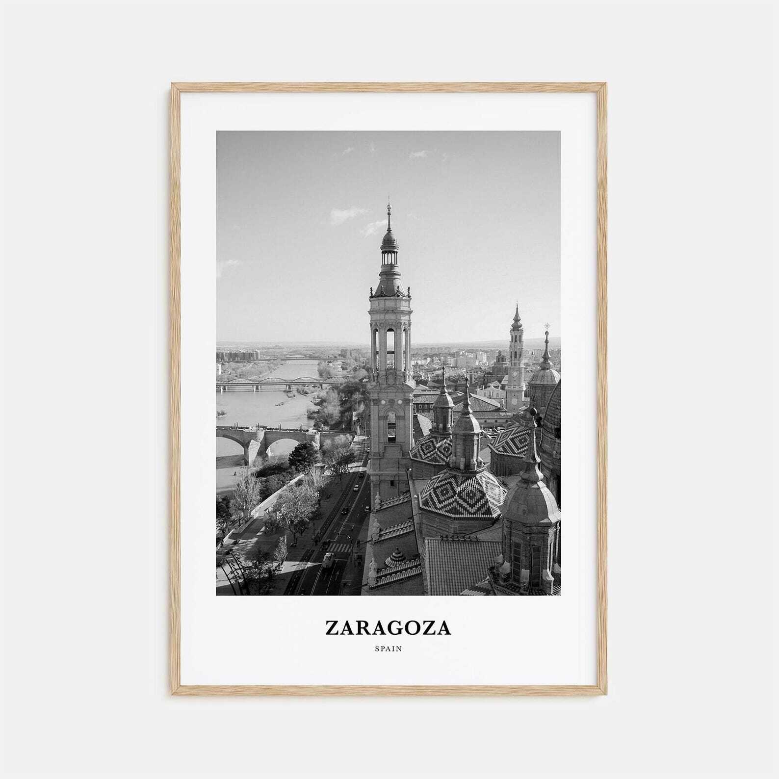 Zaragoza Wall Art Zaragoza Wall Decor Zaragoza Poster Zaragoza Home Decor