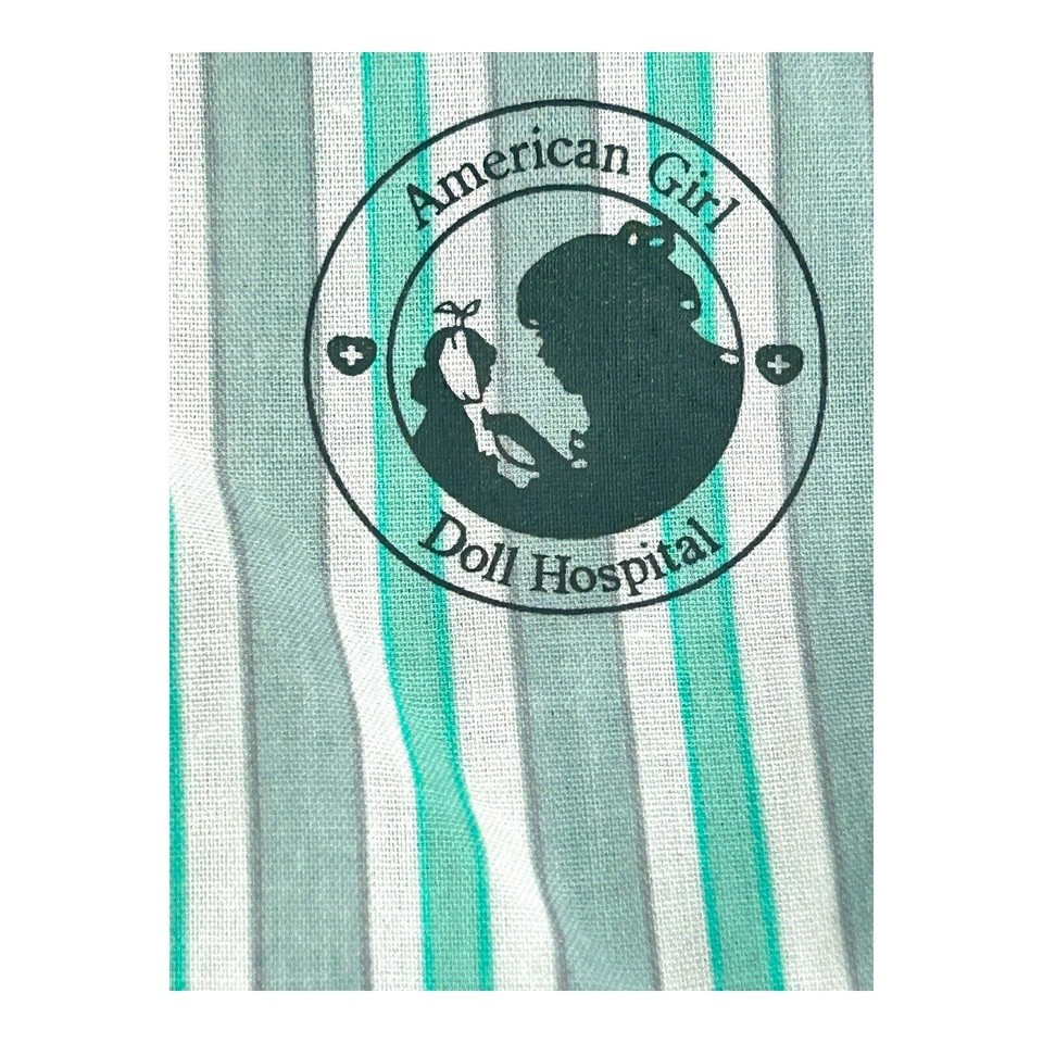 American Girl 18” Doll PLEASANT COMPANY Green White Gray AG Doll