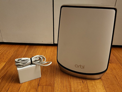 NETGEAR Orbi RBS860 Satellite AX6000 Tri-Band WiFi 6 Add-on NETGEAR Orbi RBS860 Satellite AX6000 Tri-Band WiFi 6 Add-on