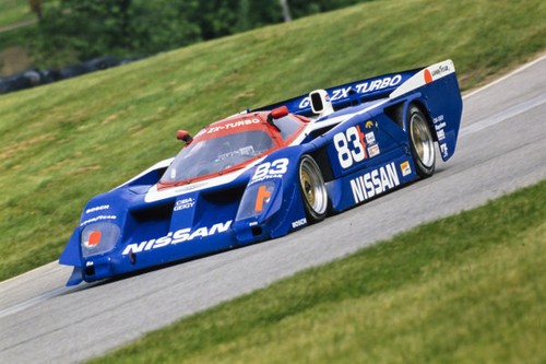 Geoff Brabham Chip Robinson Nissan GTP ZX-T IMSA 1989 Old Motor Racing Photo 3