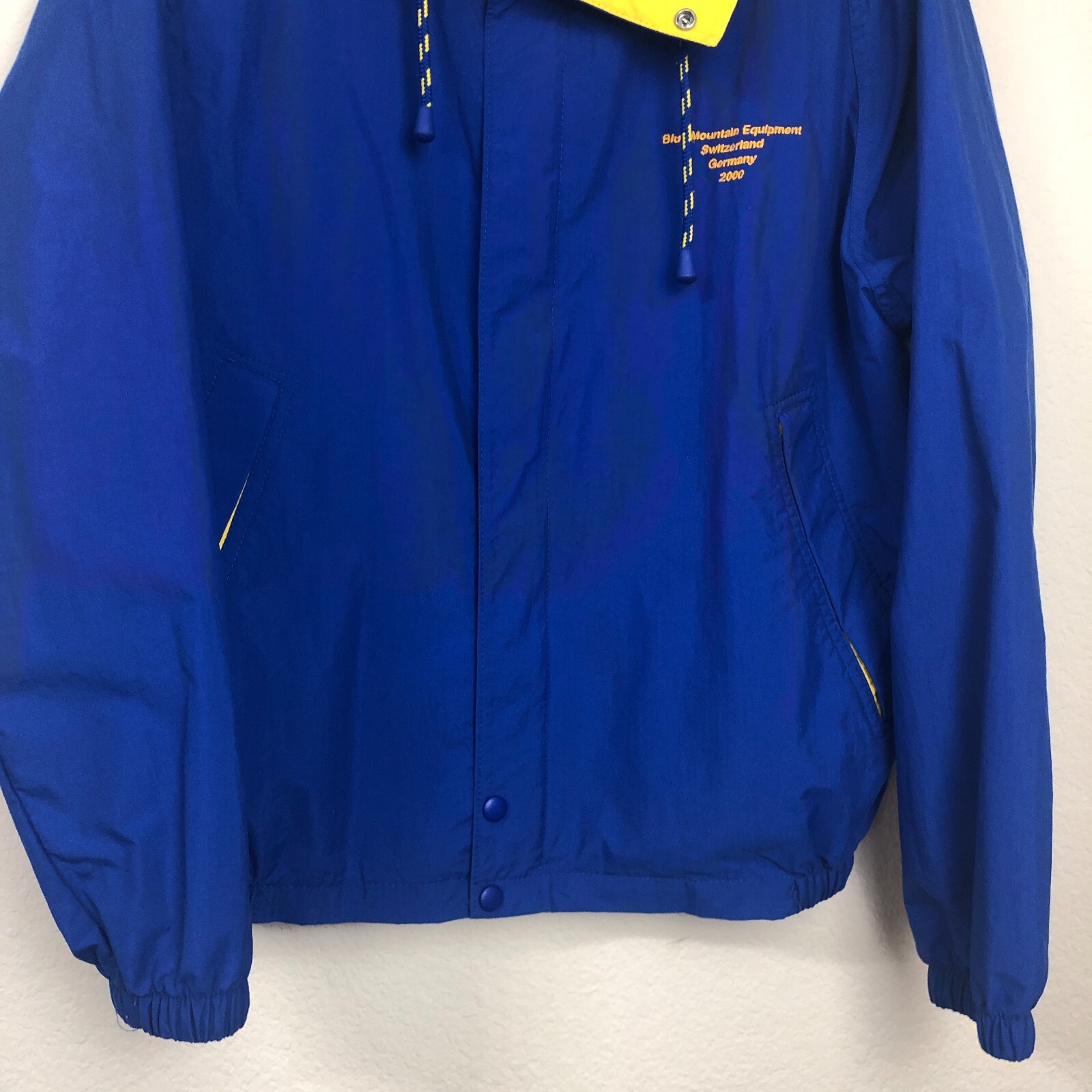 Vintage Swingster Windbreaker Jacket Mens Medium Blue… Gem
