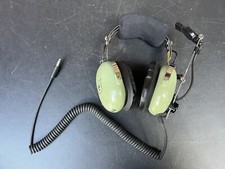 David Clark H10-76 Military Aviation Headset Headphones Pilot Gear -works