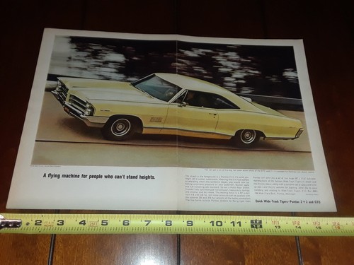 1965 PONTIAC 2+2 ORIGINAL 2 SEITEN AD - Bild 4 von 12