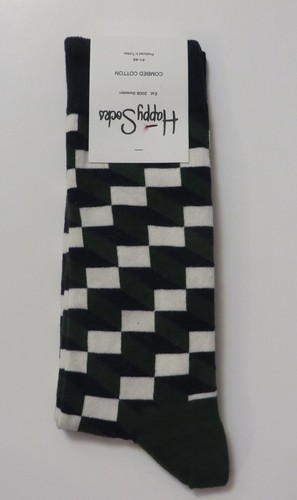 Happy Socks Men's Classic Crew Sock, Shoe Size 10 - 13 Soft Cotton 1 Pack - Picture 488 of 505