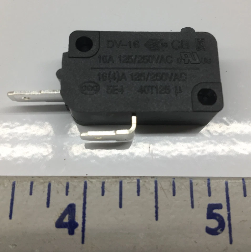 Interruptor de puerta de microondas Omron D3V-16G-3C25 D3V16G3C25 nuevo en caja envío rápido 2 piezas Foto 4 de 4