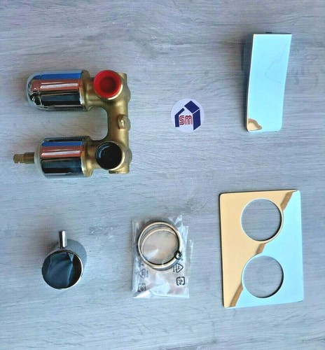 JACUZZI TANK MISCELATORE X DOCCIA INCASSO CON DEVIATORE 2 USCITE ITALY - Foto 3 di 4