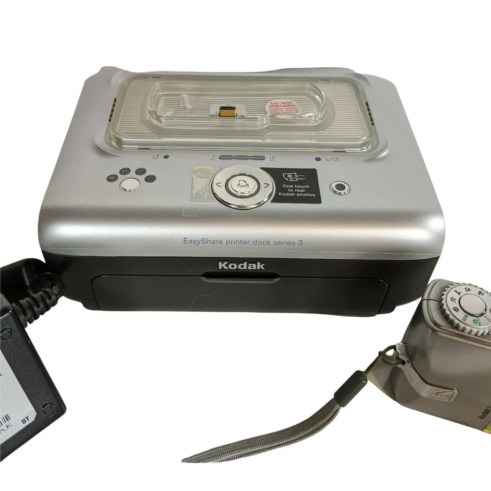 Kodak Easyshare Series 3 Photo Printer Digital Camera Dock W/ A/C Adapter AS IS