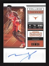 2018 Panini Contenders Daft Picks College Ticket #52 Mo Bamba Auto