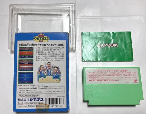 Capcom Barcelona '92 Nintendo Famicom NSE Japan 1992 (24-521-S3) - Picture 2 of 2