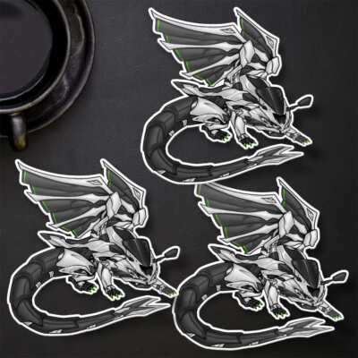 Kawasaki ZX-6R Ninja 2019-2023 Stickers - Set of 3 KissCut
