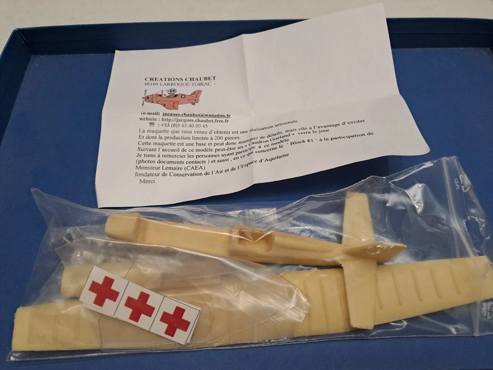 Bloch MB 81 Aeroambulance - 1/48 Creations Chaubet Resin & Metal LIMITED EDITION - Immagine 2 di 4