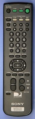 SONY REMOTE CONTROL - SAT 55B A55 B3 A50 B50 B55 B65 SAS AD3 satellite receiver