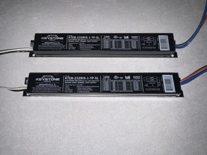 2x Keystone KTEB-232RIS-1-TP-SL Electronic Ballast- Used