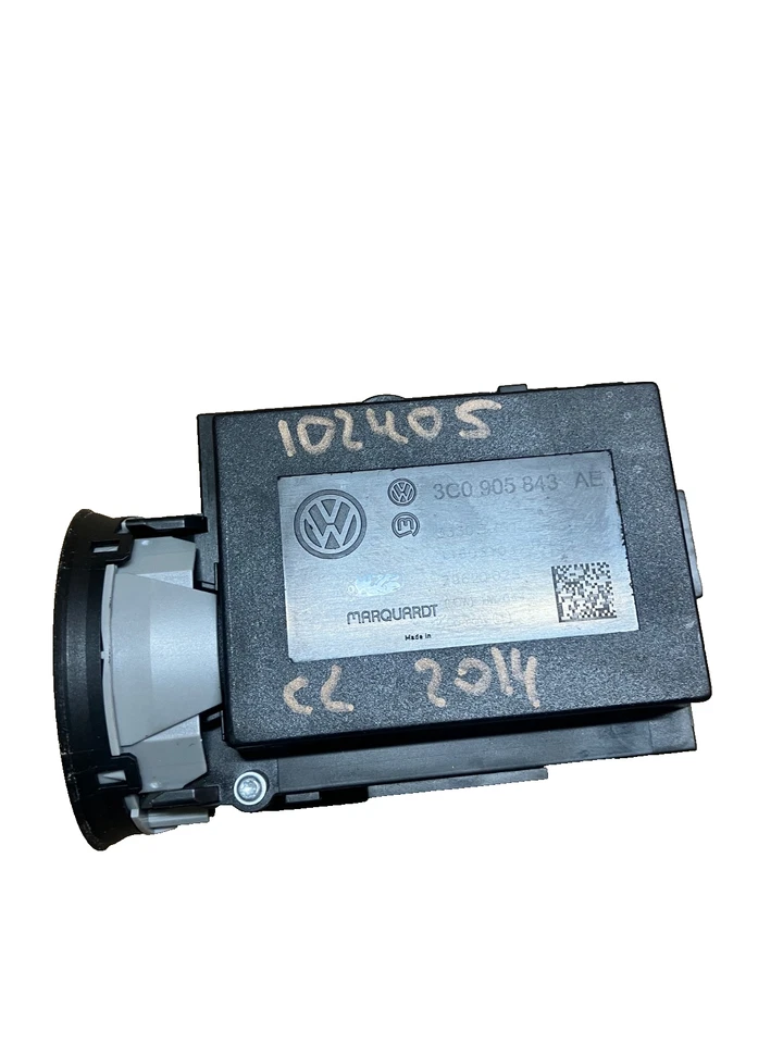 2009-2017 VOLKSWAGEN CC PASSAT B6 IGNITION SWITCH LOCK P/N 3C0905843AE - Image 3 of 4