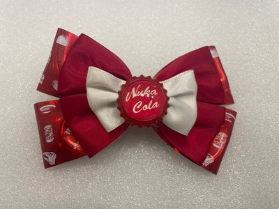 Fallout Nuka Cola Custom Hair Bow (Displayed Only)