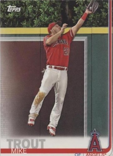 Mike Trout Diamonds Greats Die-Cut Insert 2022 Topps Series 1