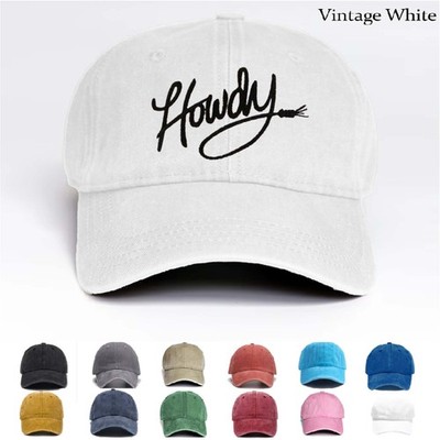 Custom Personalization Embroidered Hat HOWDY, Funny Trucker Hat, Gift Idea