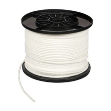 3/16-Inch by 500-Feet Hollow Braid Polypro Rope White For Indoor  Outdoor