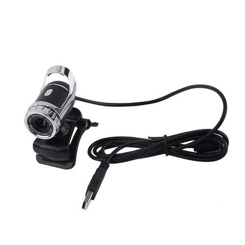 12M Pixels Clip On Webcam Web Camera HD 360° Rotating Stand Built In Microphone - Picture 8 of 12