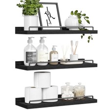 RYOFOBETTO Floating Shelves for Wall Decor Bathroom Shelves Over Toilet, Farm...
